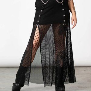 Paragon Fishnet Maxi Skirt - 4xl UK - 2-3XL US